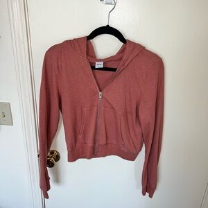 TNA cropped full zip